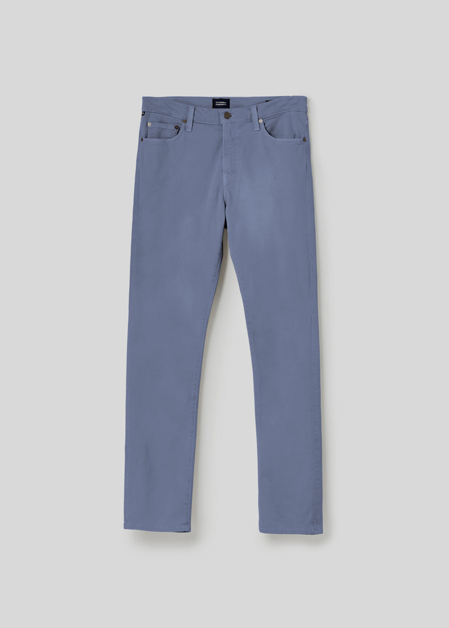 London Tapered Slim Stretch Sateen In Sentry