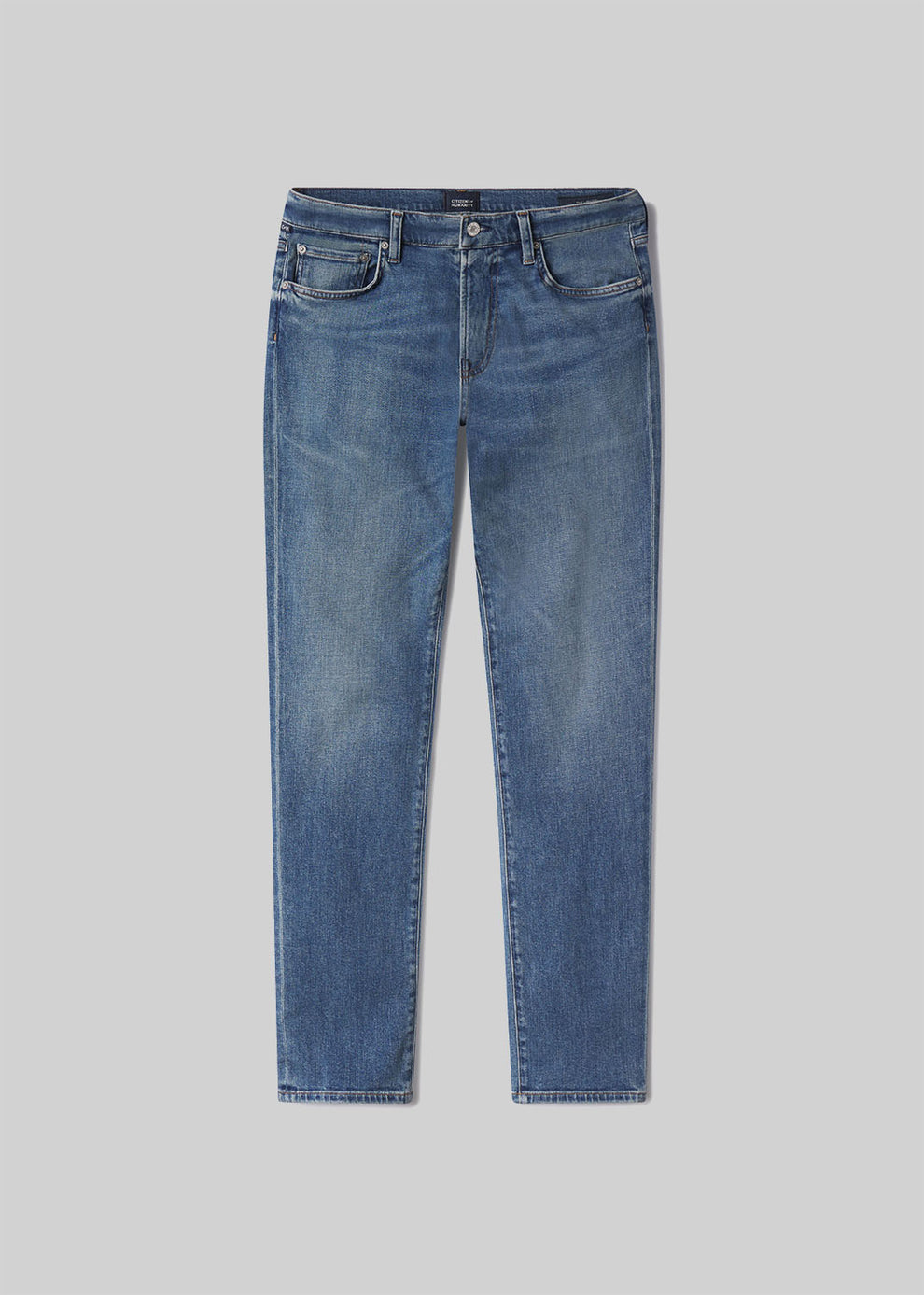 London Tapered Slim Cashmere Denim In Anders