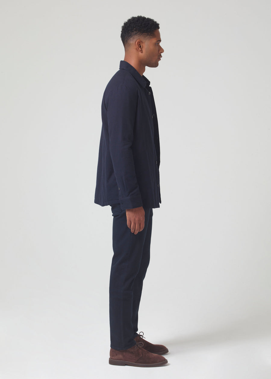 Adler Tapered Classic Soft Weft In True Navy