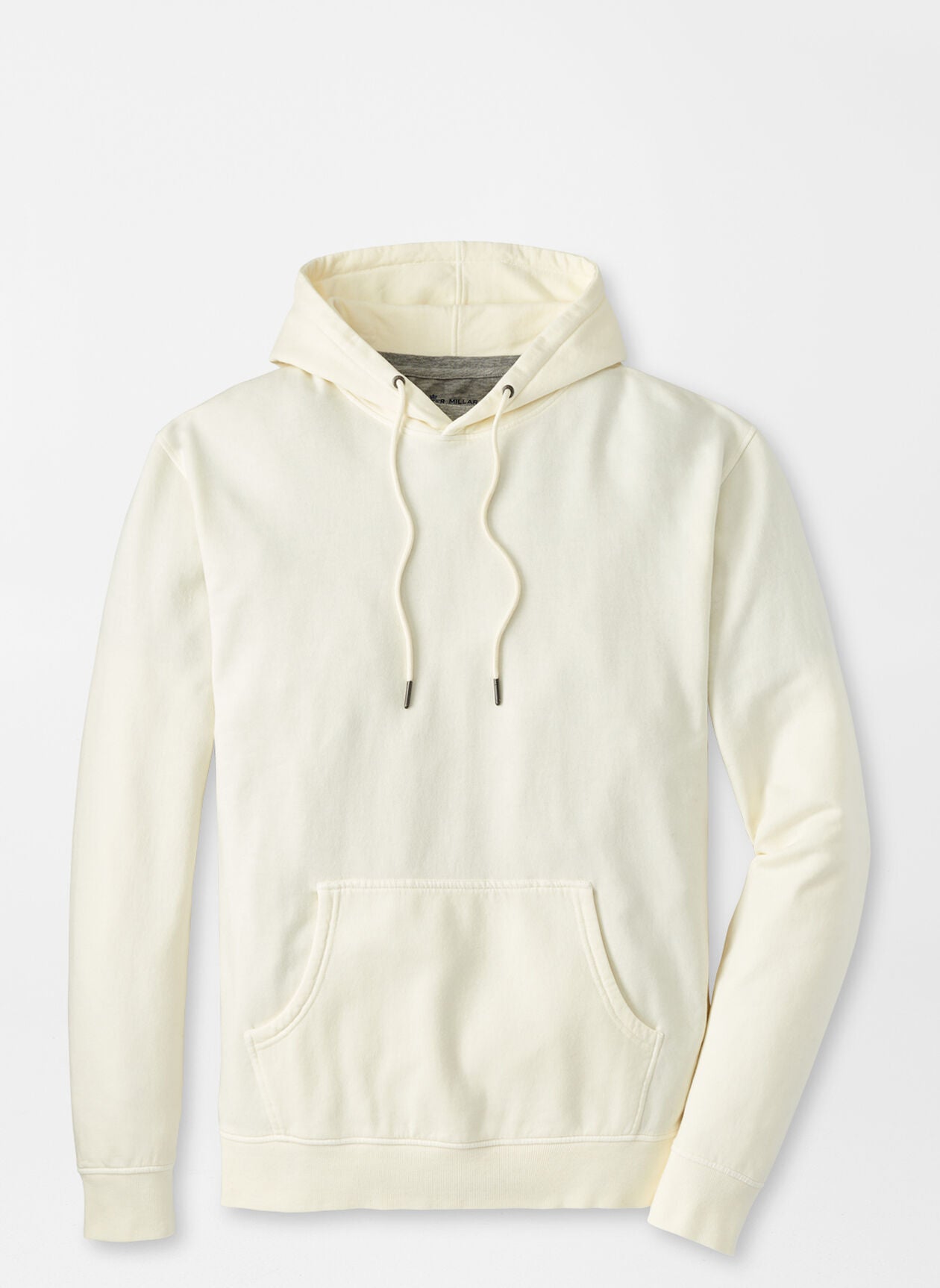 Lava Wash Garment-Dyed Hoodie - CREAM