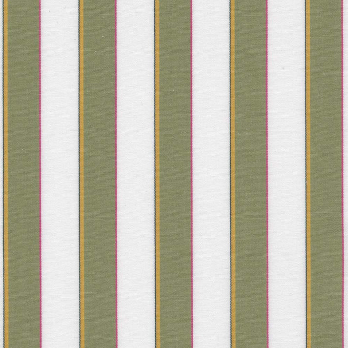 Bold Sateen Stripe - Sage
