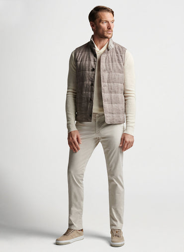 Journeyman Linen Vest - ARGIL