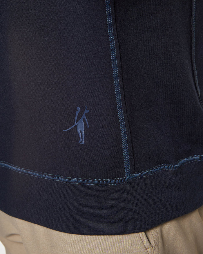 Growler | Long Sleeve Crew (Sea Silk) - NAVY