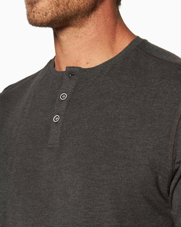 Sea Fit | Henley - BLACK