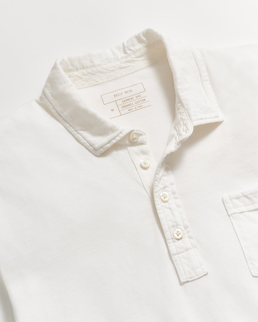 PENSACOLA POLO - WHITE