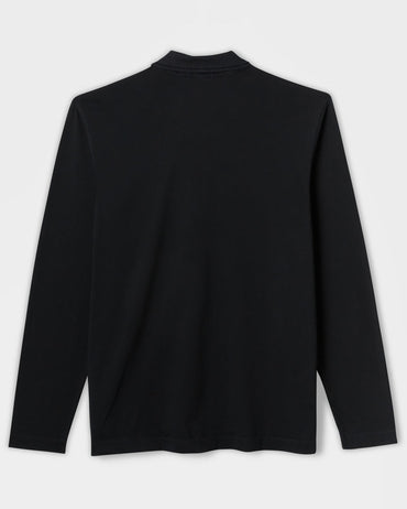 L/S PENSACOLA POLO - BLACK