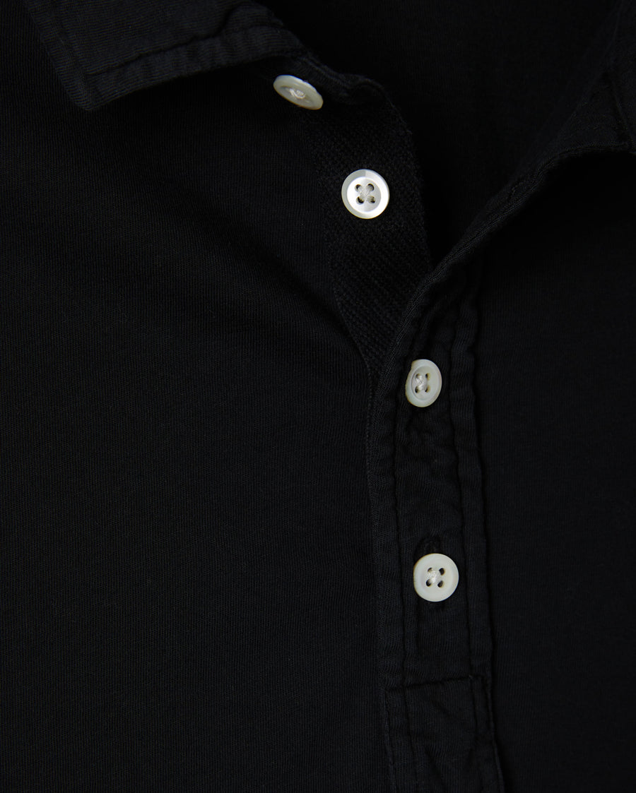 L/S PENSACOLA POLO - BLACK