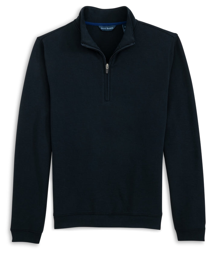 Performance Zip Pullover - Black