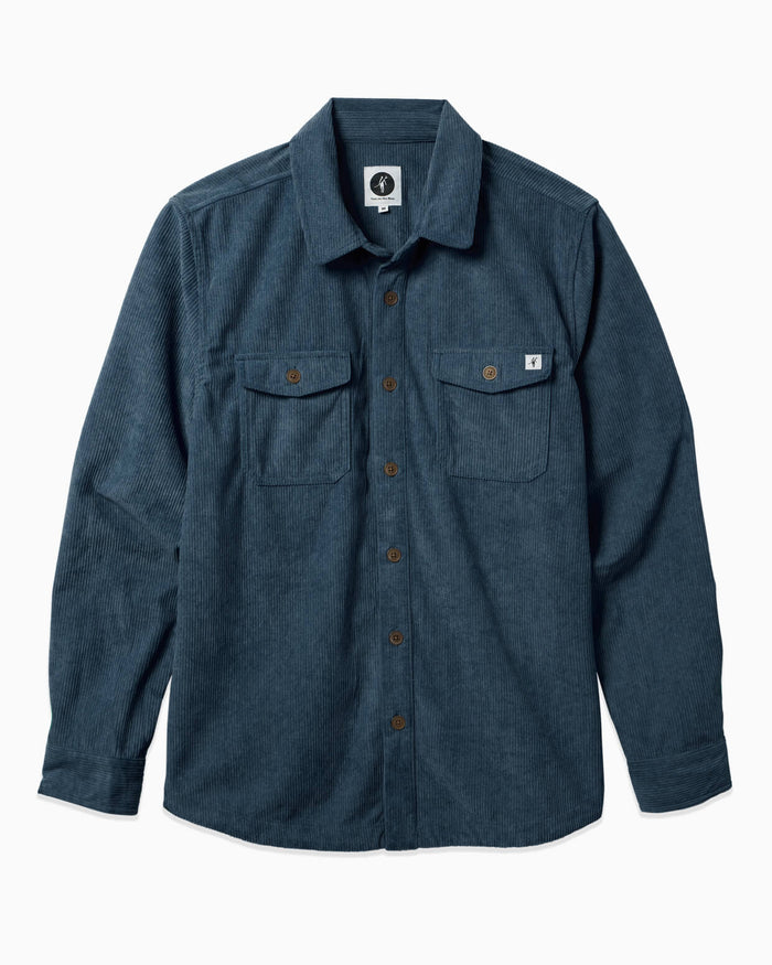 Sunridge | Corduroy Shirt - Navy