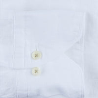 Casual White Linen Shirt