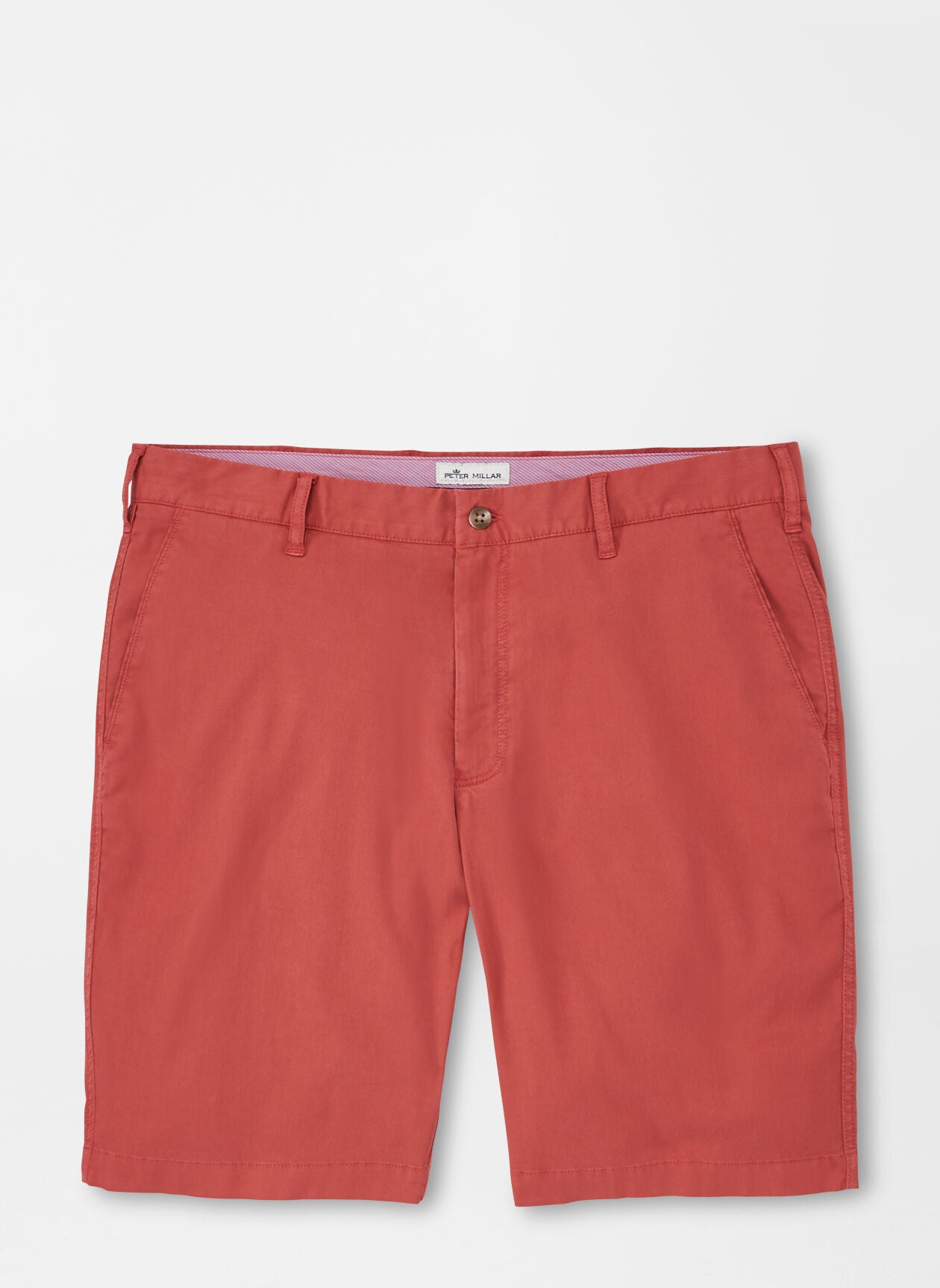 Bedford Cotton-Blend Short - CAPE RED
