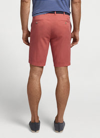 Bedford Cotton-Blend Short - CAPE RED