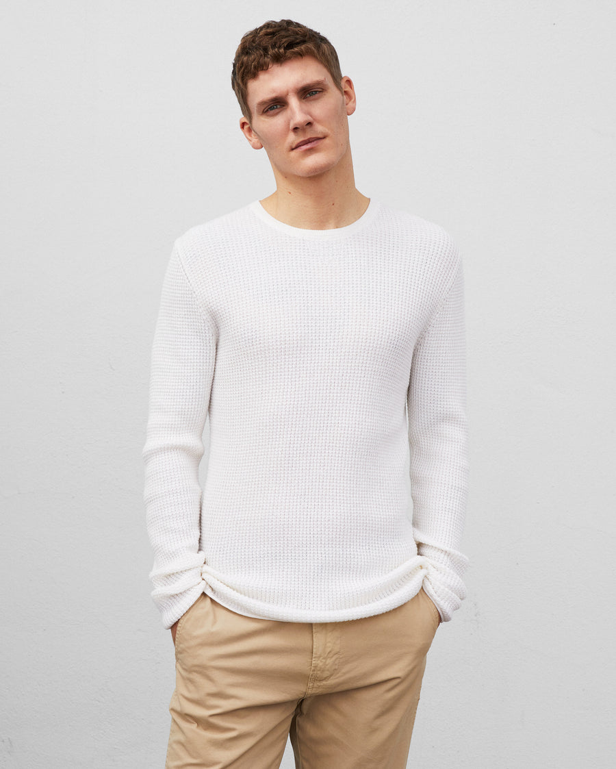 MINI WAFFLE CREW - WHITE